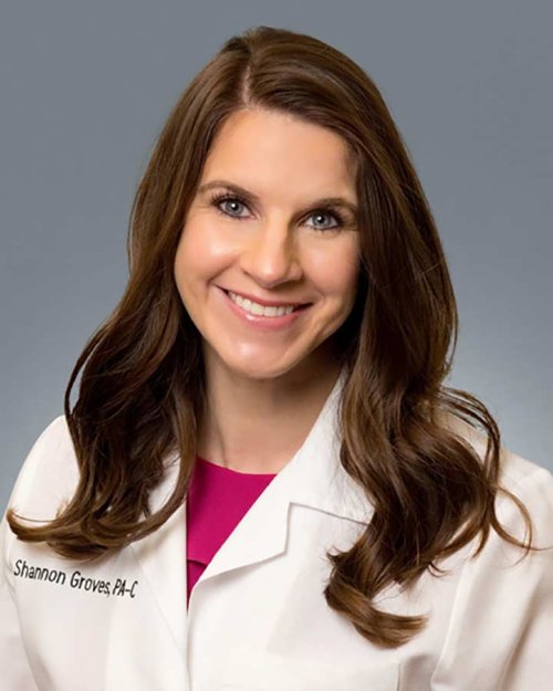 Shannon M. Groves, MMS, PA-C, Dermatology